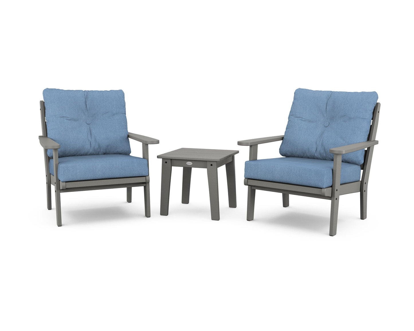 Lakeside 3-Piece Deep Seating Chair Set
