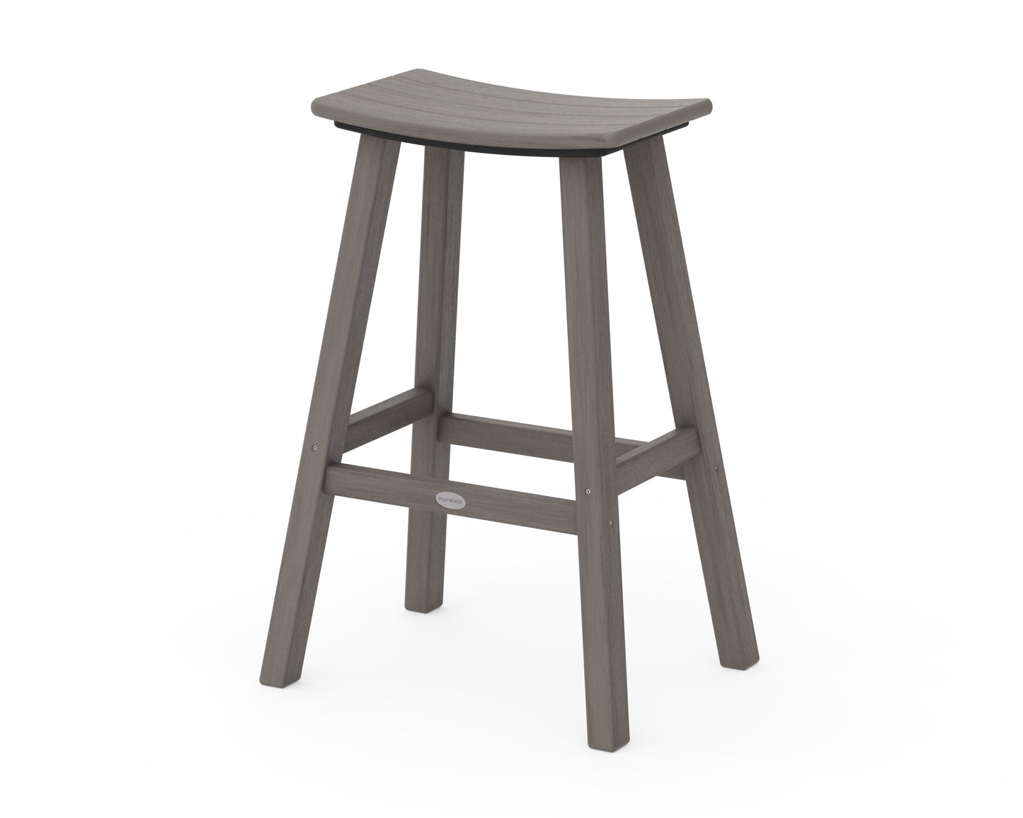 Traditional 30" Saddle Bar Stool