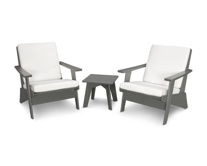 Riviera Modern Lounge 3-Piece Set