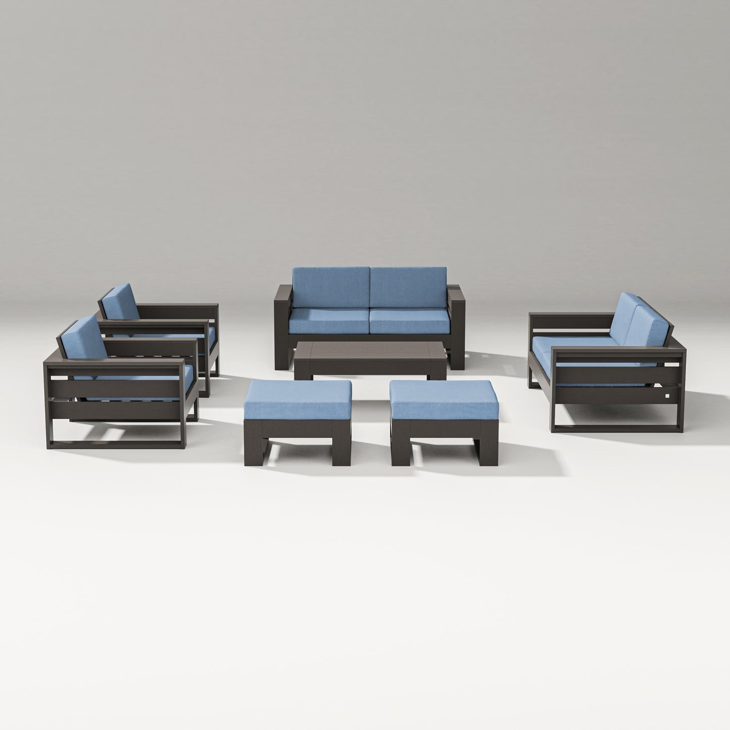 Latitude 7-Piece Lounge Loveseat Set