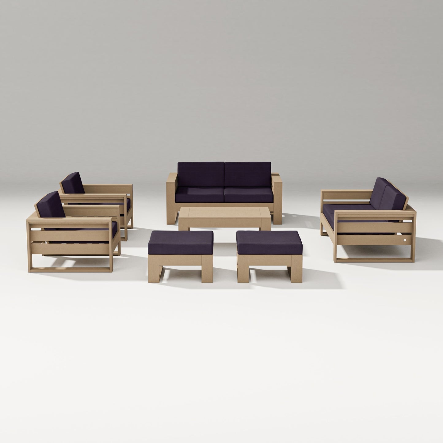 Latitude 7-Piece Lounge Loveseat Set