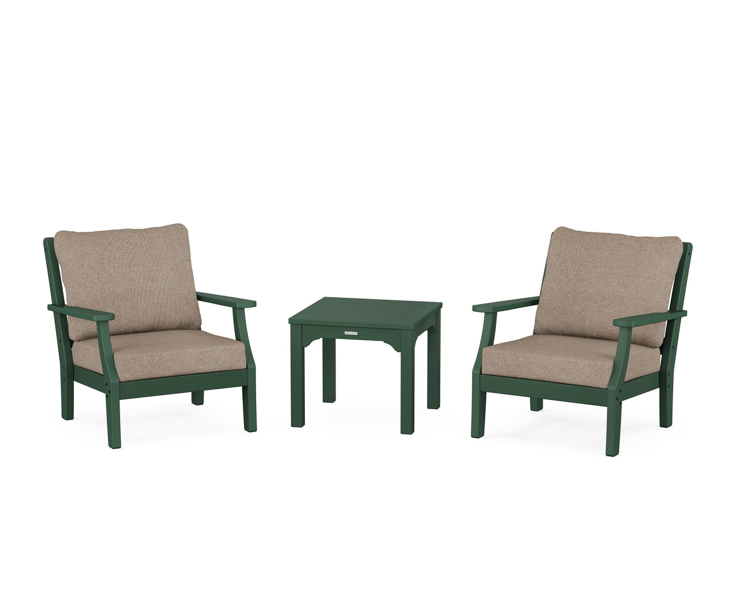 Chinoiserie 3-Piece Deep Seating Set