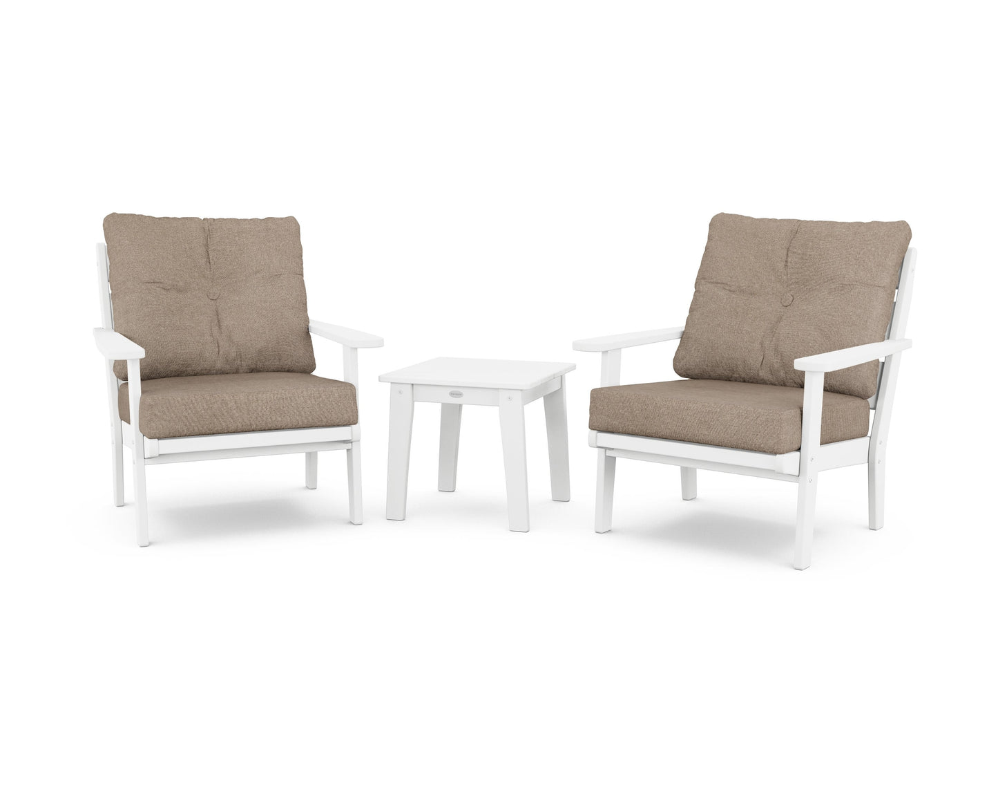 Lakeside 3-Piece Deep Seating Chair Set