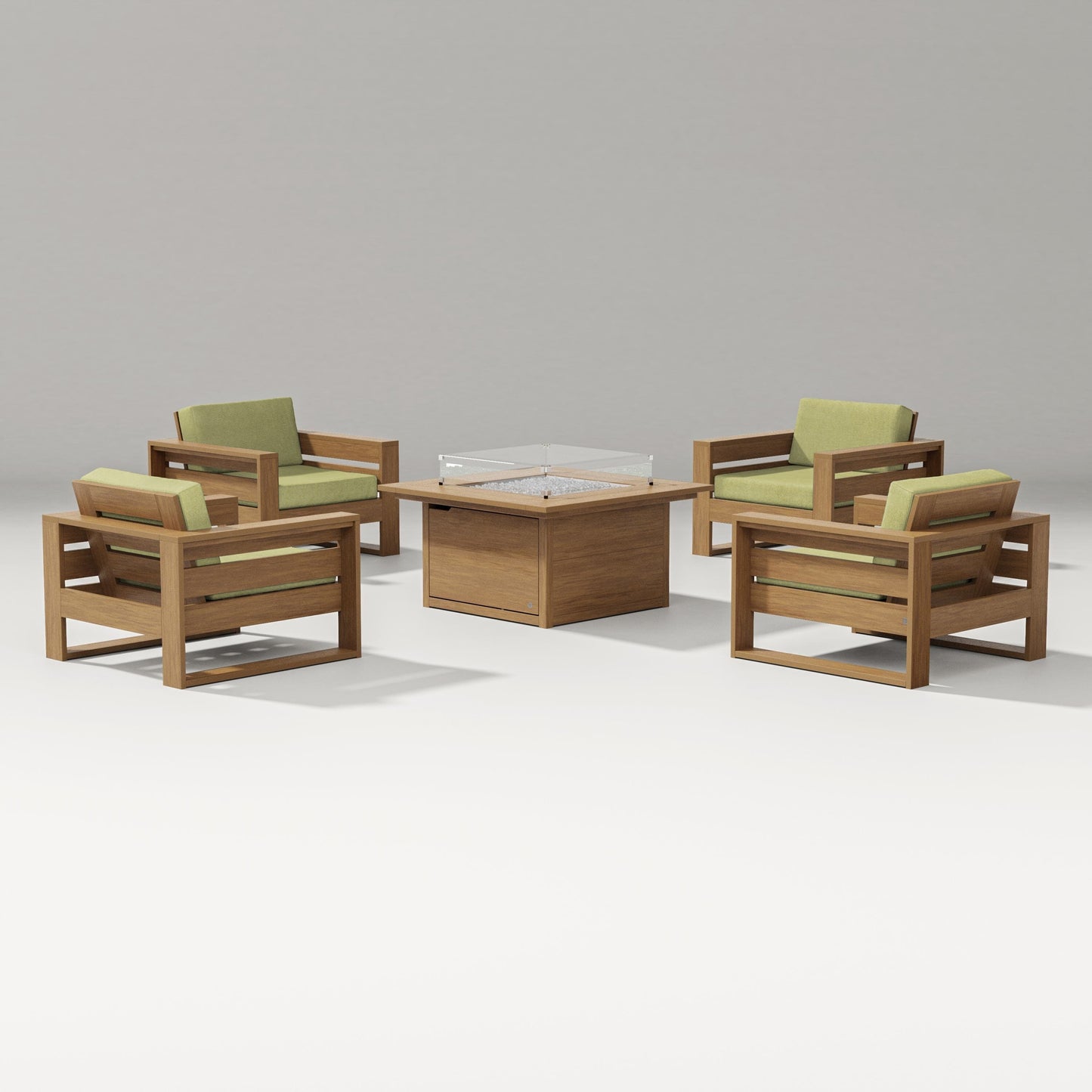 Latitude 5-Piece Lounge Fire Table Set