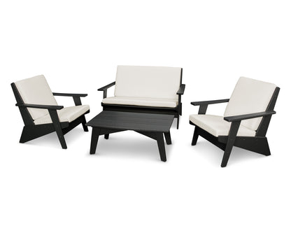 Riviera Modern Lounge 4-Piece Set