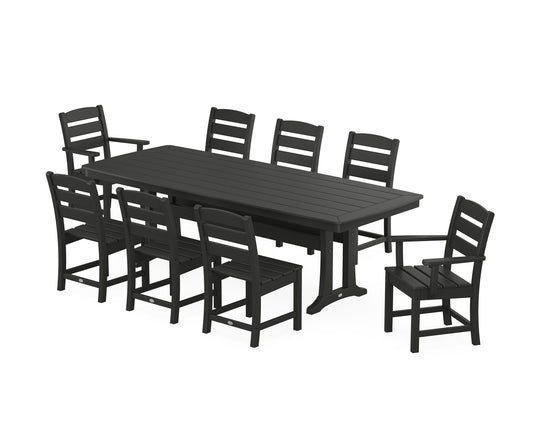 Lakeside 9-Piece Dining Set with Trestle Legs