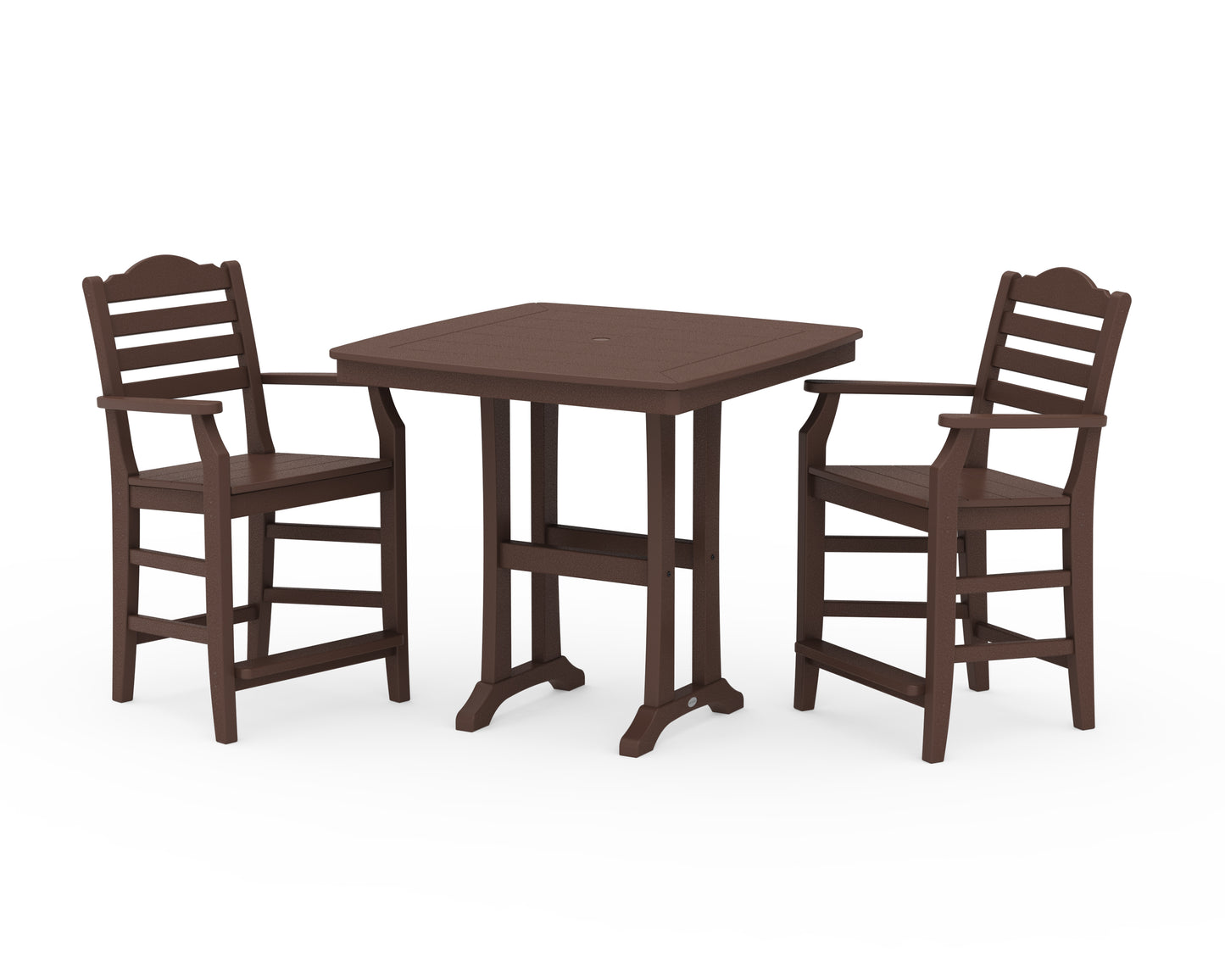 Savannah 3-Piece Counter Set with Trestle Legs
