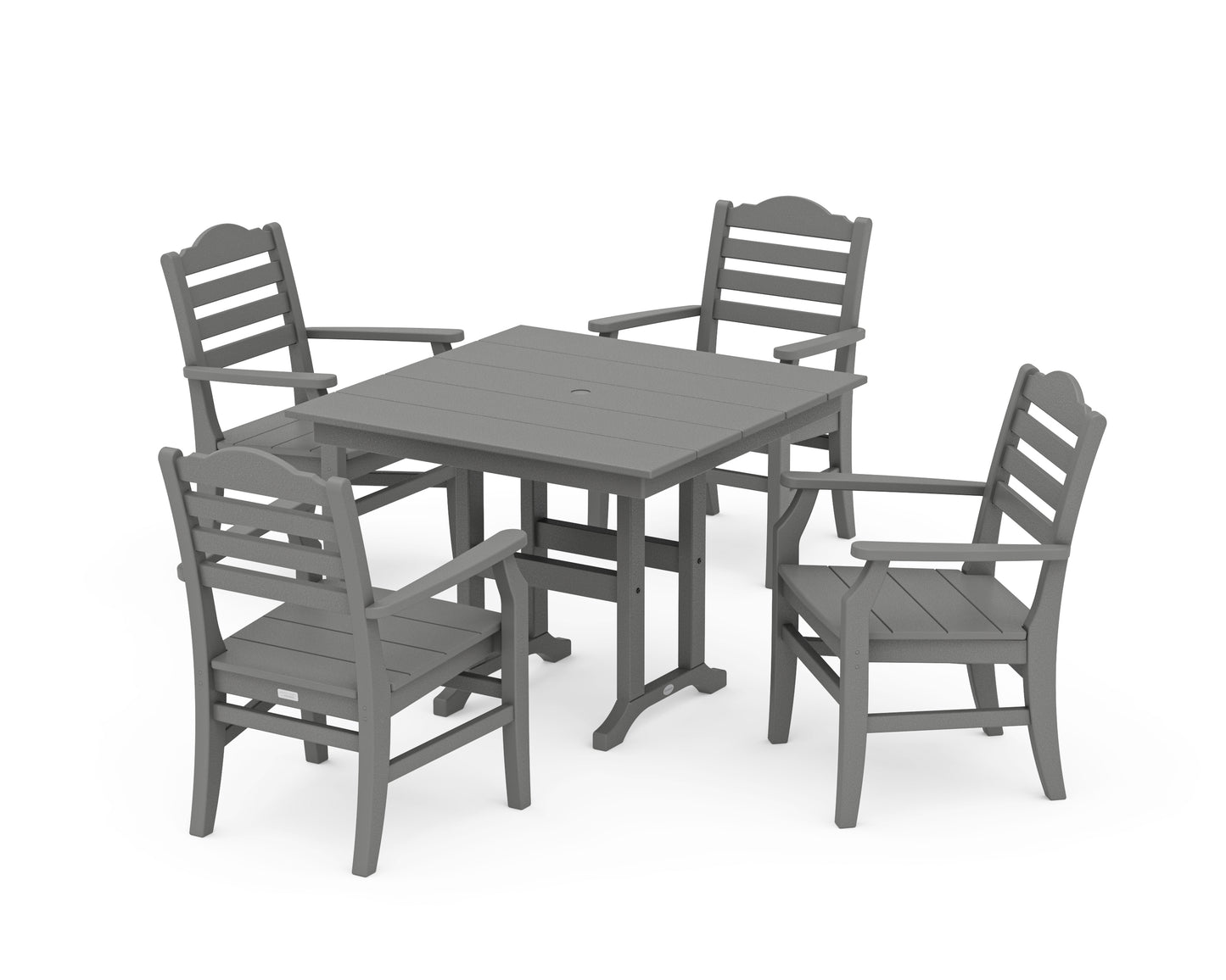 Savannah 5-Piece Farmhouse Dining Set