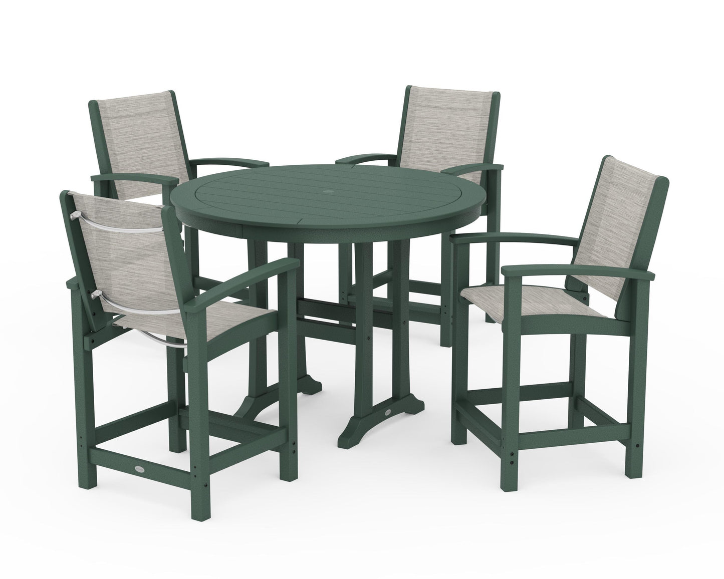 Coastal 5-Piece Counter Set