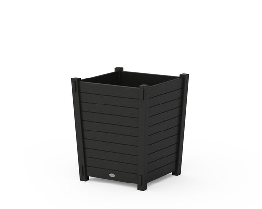 Nautical Large Tapered Square Short Planter Box