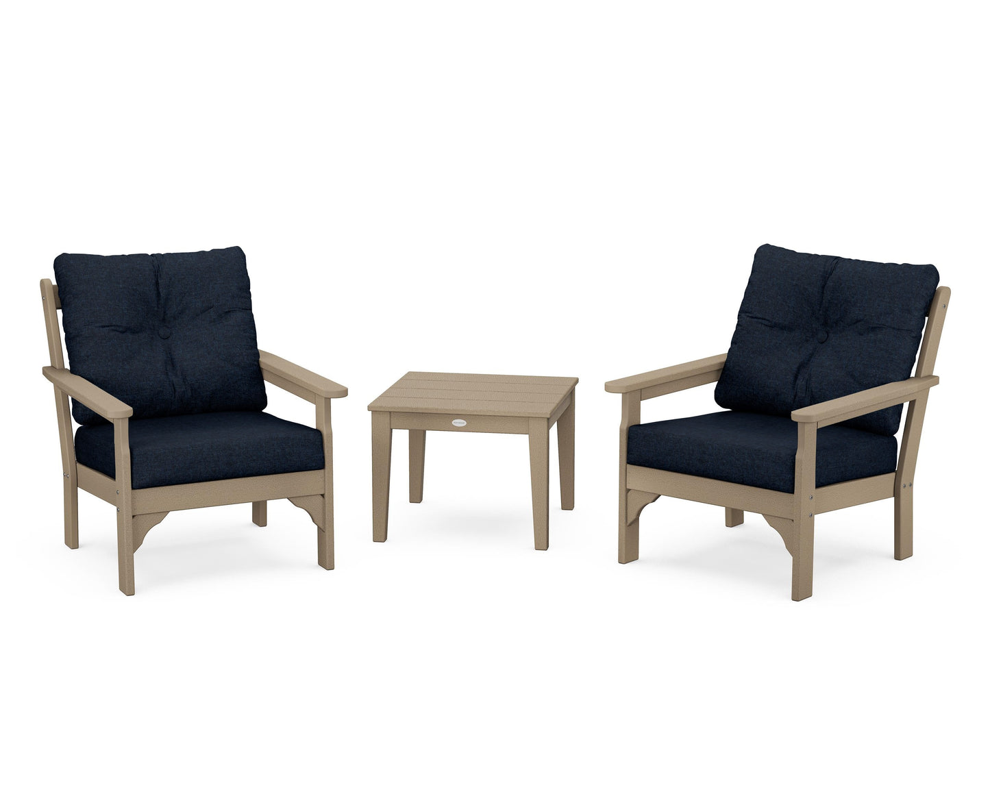 Vineyard 3-Piece Deep Seating Set