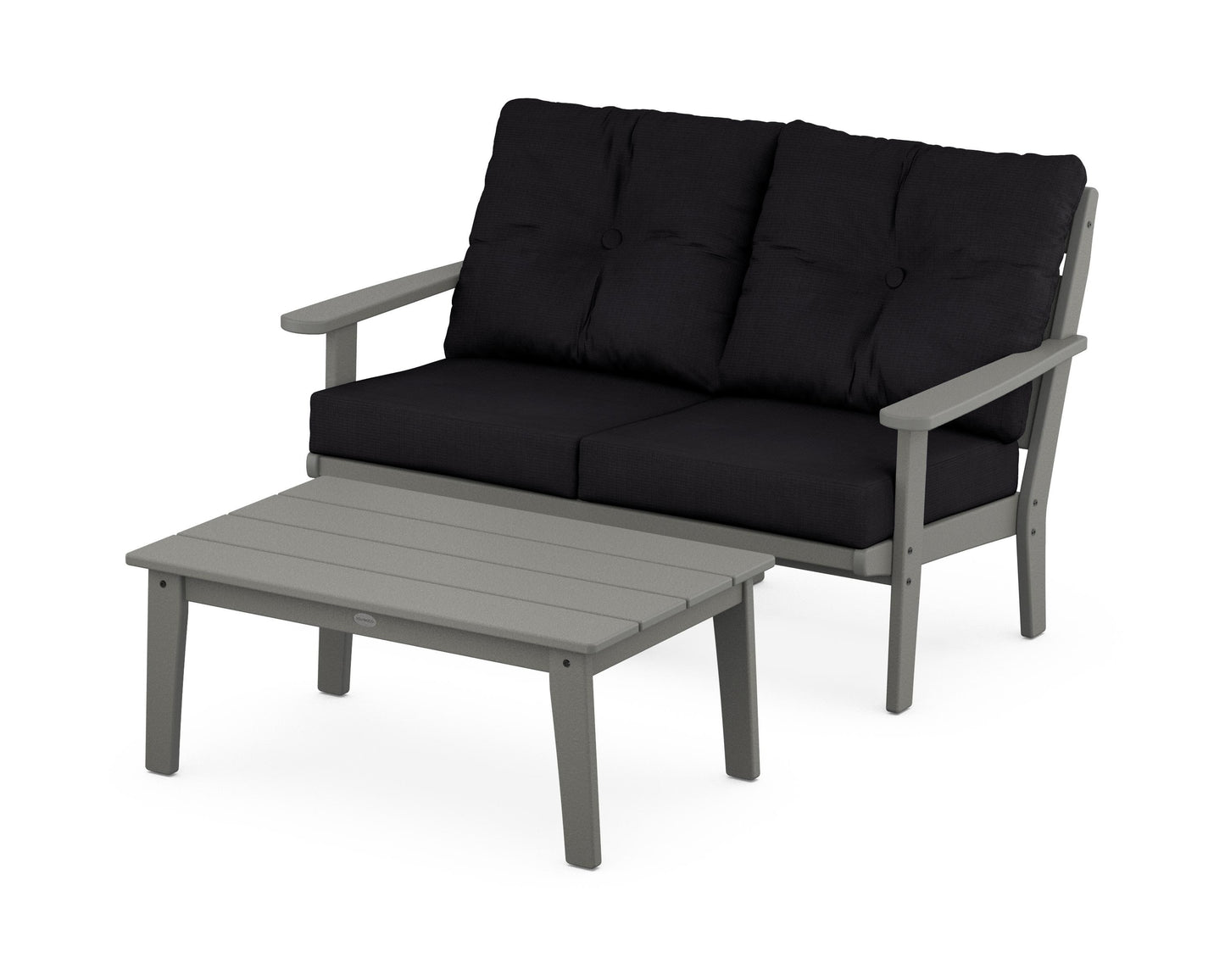 Lakeside 2-Piece Lounge Loveseat Set
