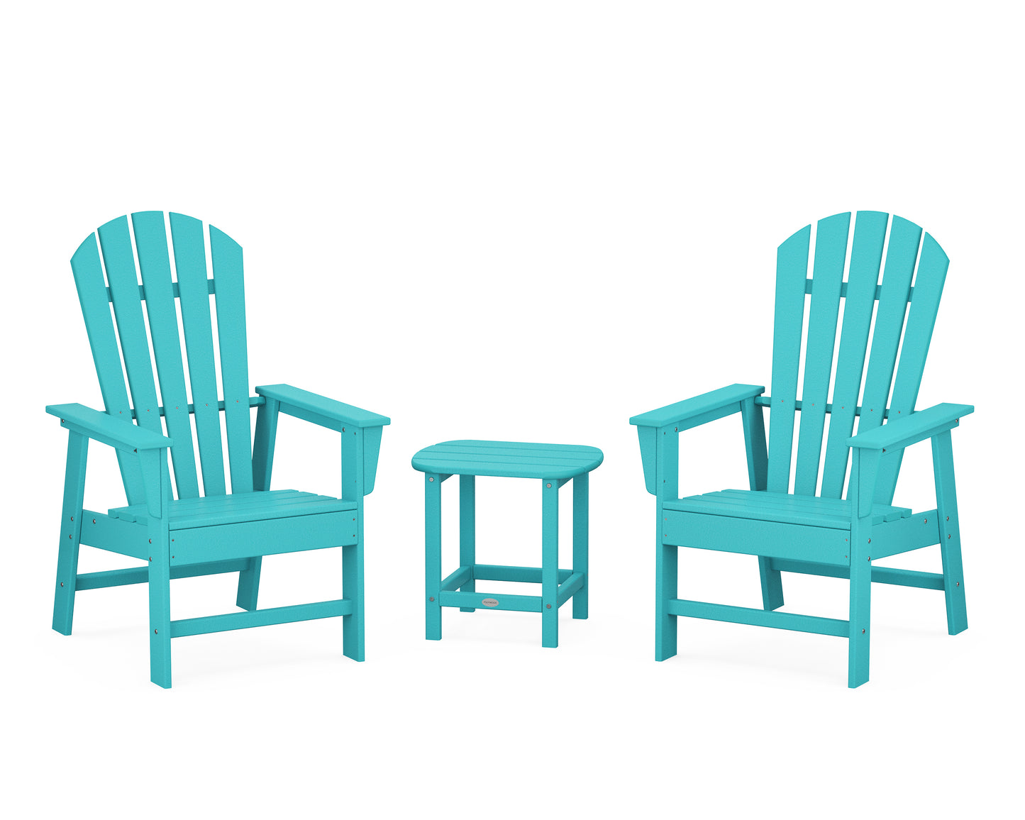 South Beach Casual Chair 3-Piece Set with 18" South Beach Side Table