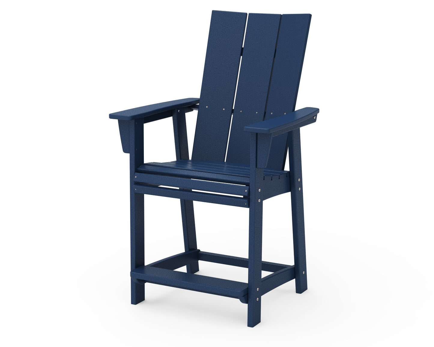 Modern Curveback Adirondack Counter Chair