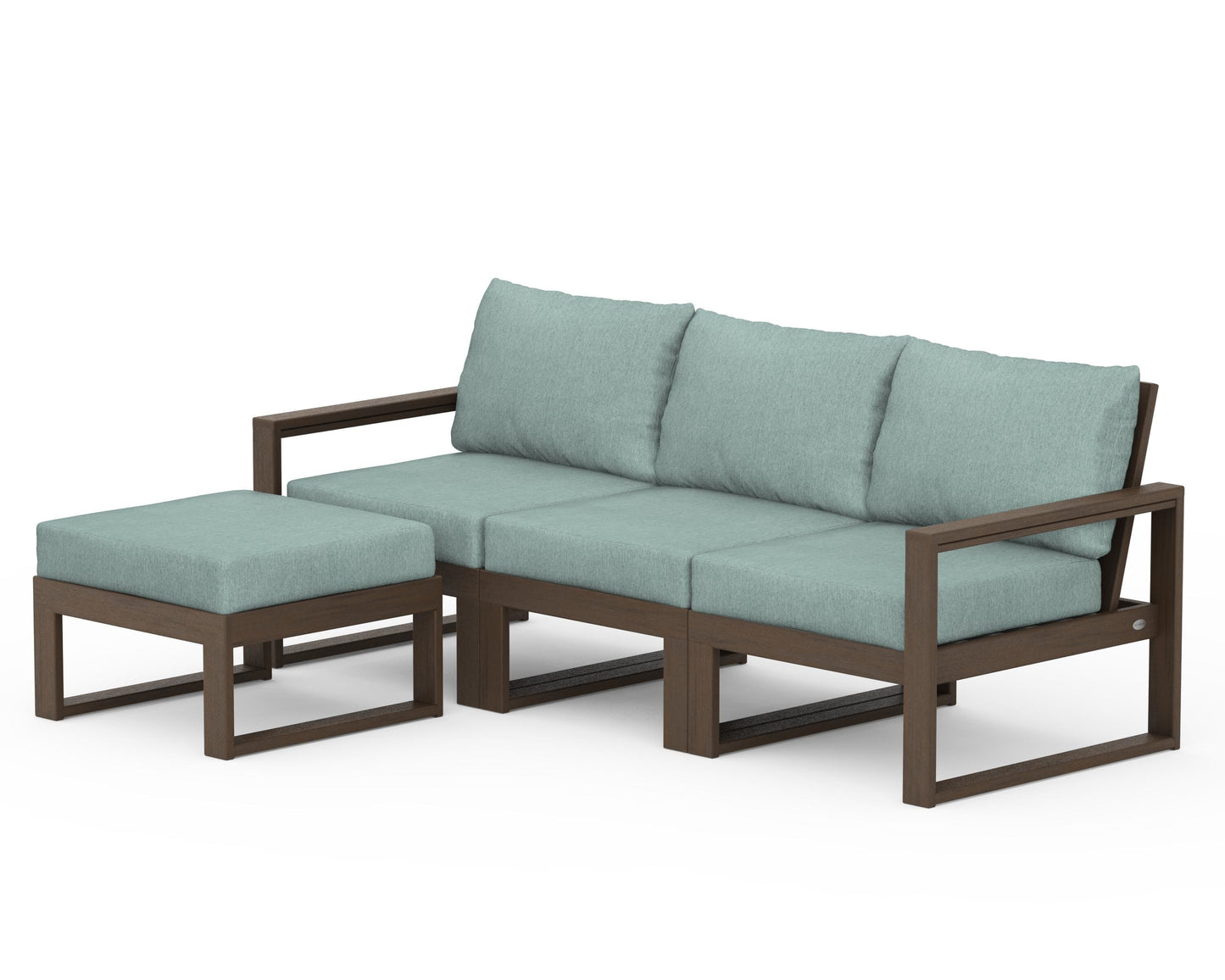 EDGE 4-Piece Modular Deep Seating Set with Ottoman