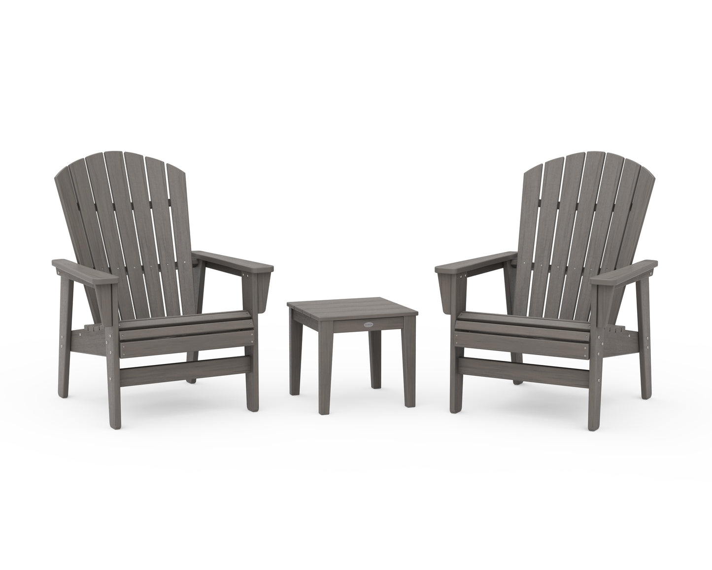 3-Piece Nautical Grand Upright Adirondack Set