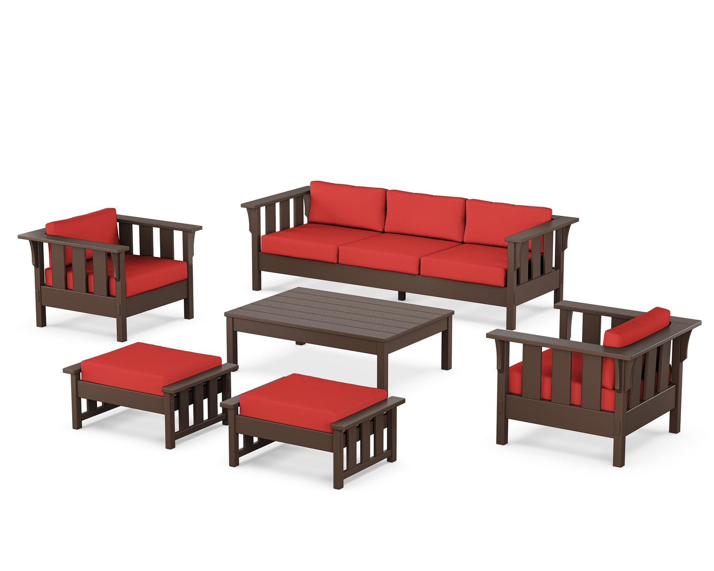 Acadia 6-Piece Lounge Sofa Set