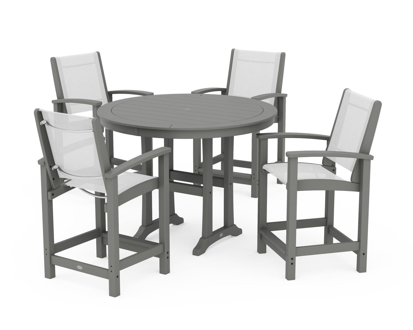 Coastal 5-Piece Counter Set