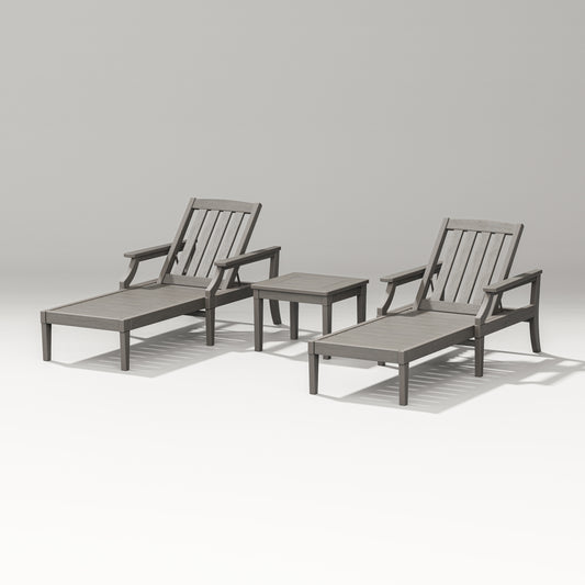 Estate 3-Piece Chaise Lounge Set