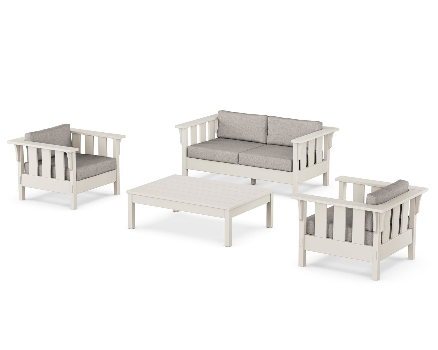 Acadia 4-Piece Deep Seating Set with Loveseat