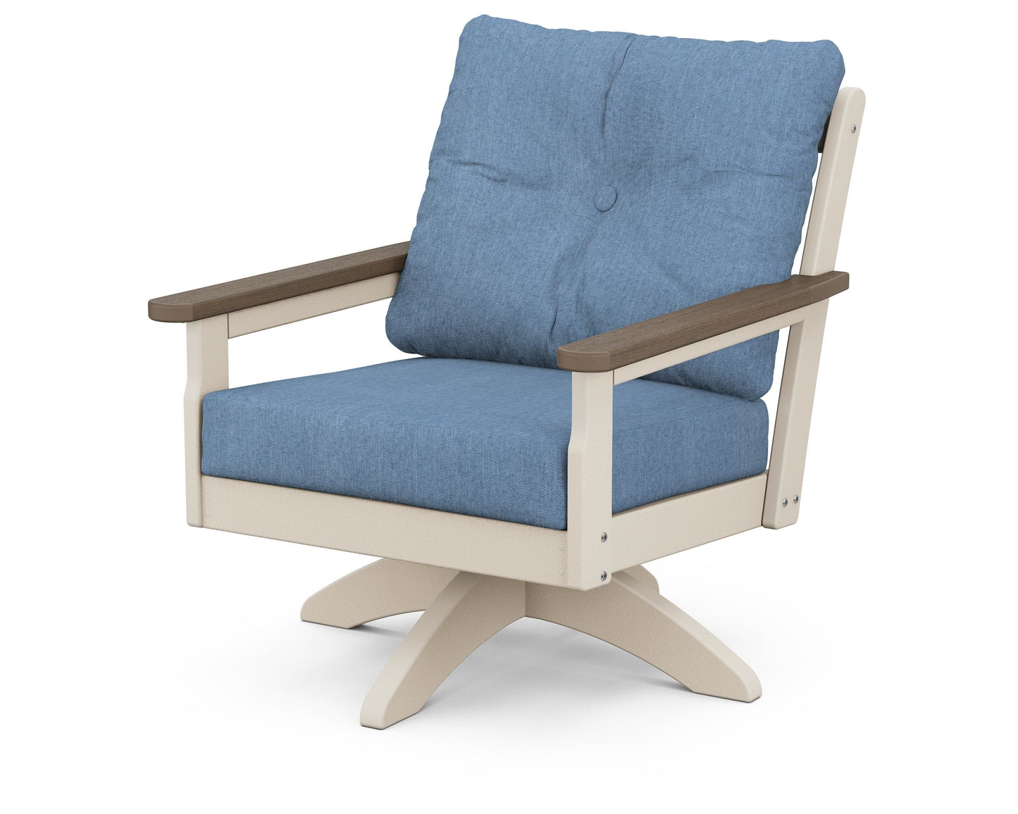 Vineyard Deep Seating Swivel Chair