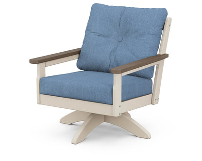 Vineyard Deep Seating Swivel Chair