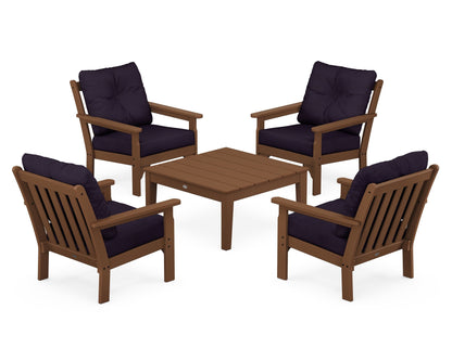 Vineyard 5-Piece Deep Seating Conversation Set