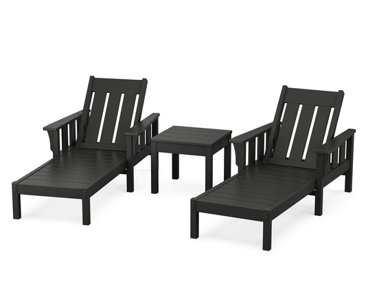 Acadia 3-Piece Chaise Set