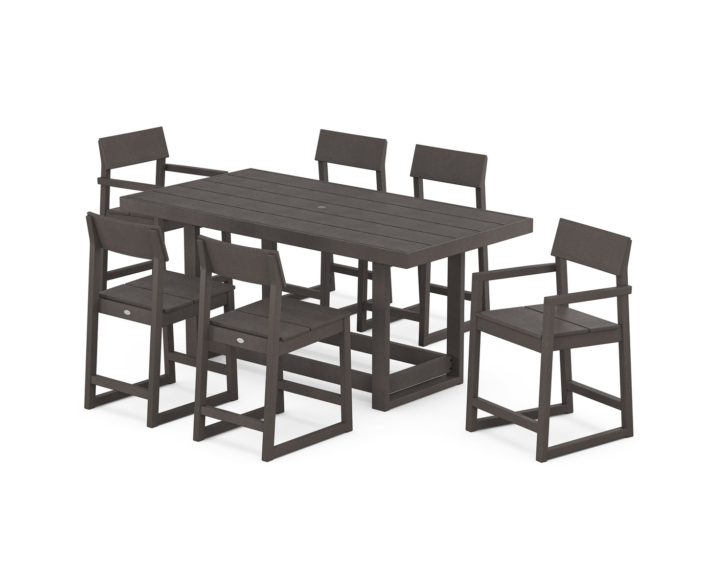 EDGE 7-Piece Counter Table Set