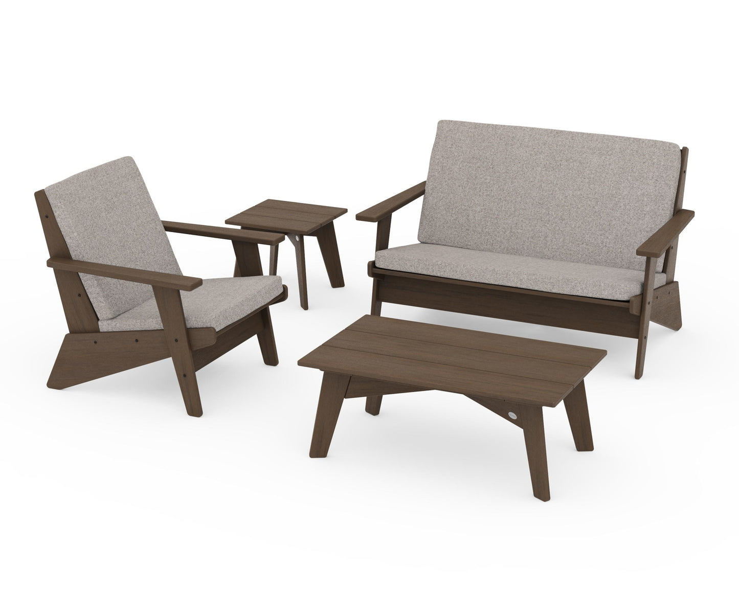 Riviera Modern Lounge 4-Piece Set
