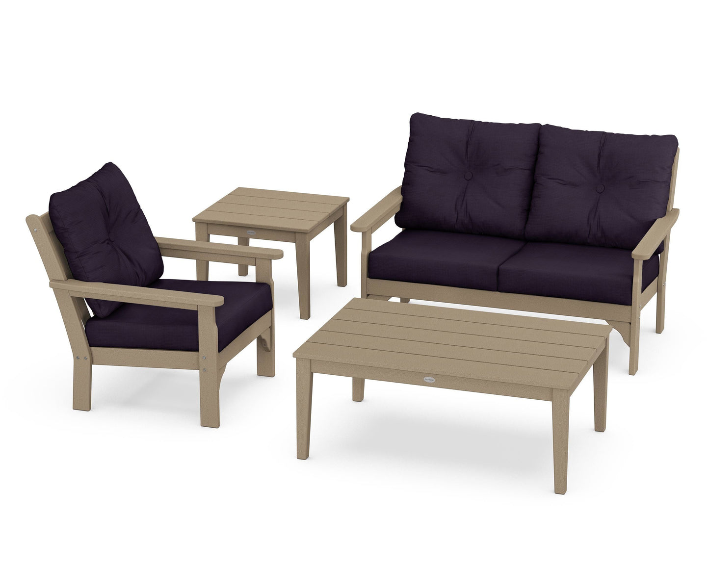 Vineyard 4-Piece Deep Seating Set