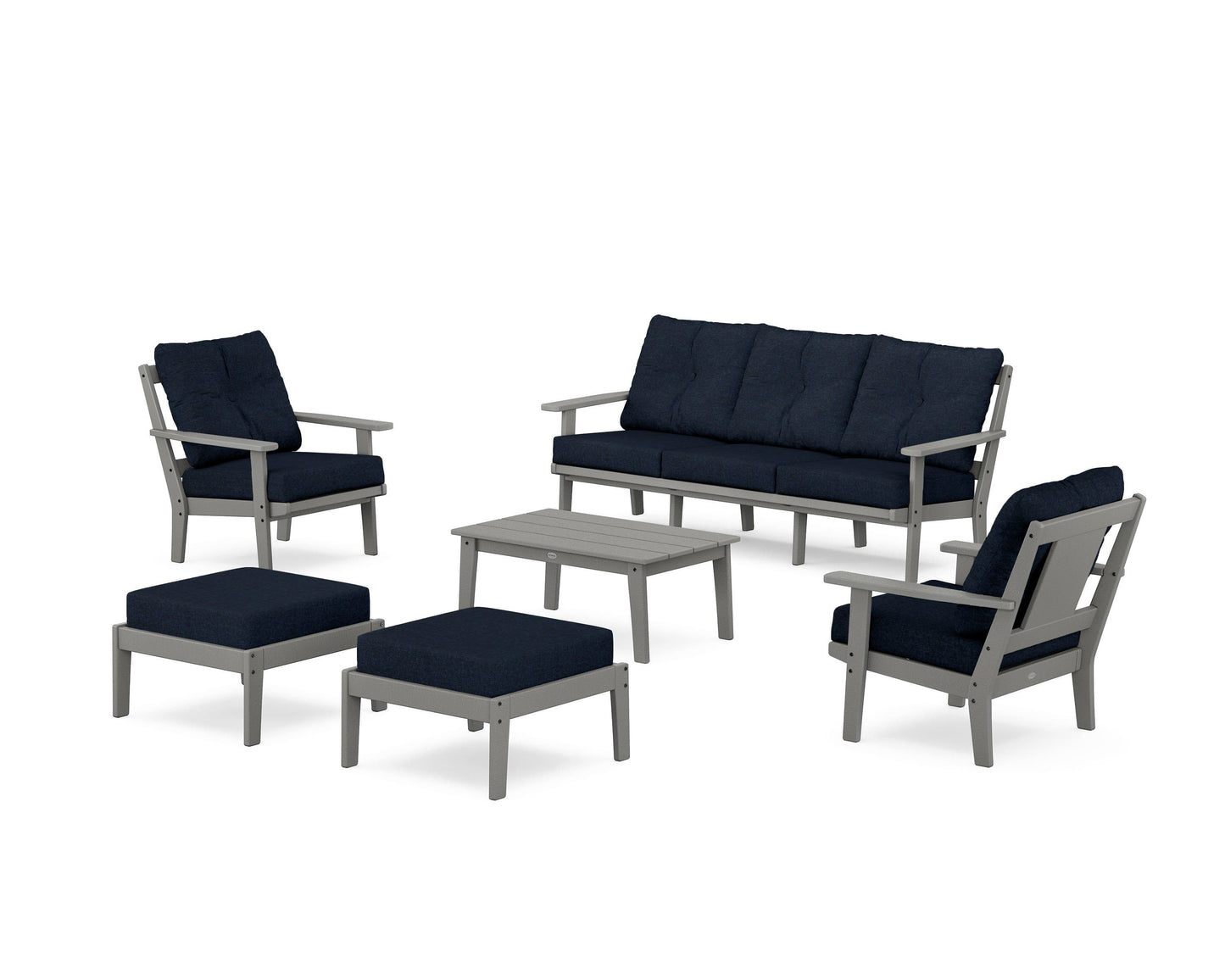 Prairie 6-Piece Lounge Sofa Set