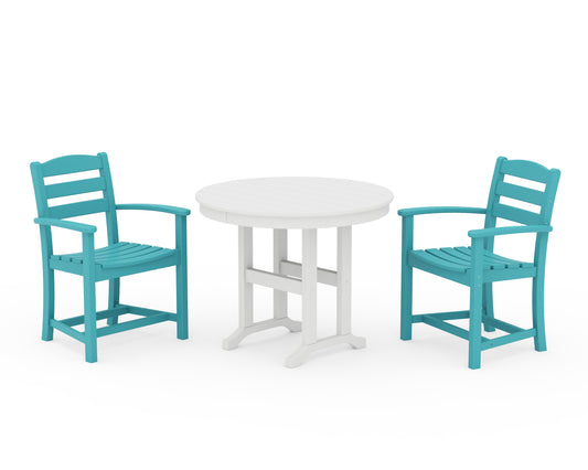 La Casa CafÃ© 3-Piece Round Dining Set