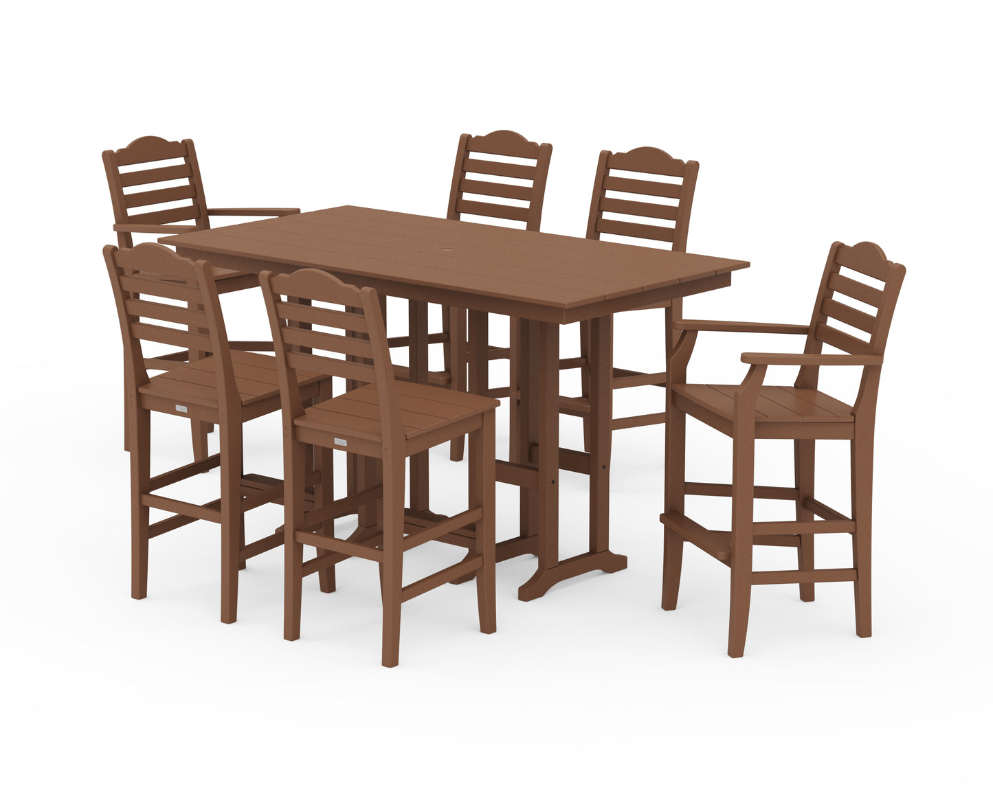 Savannah 7-Piece Farmhouse Bar Set