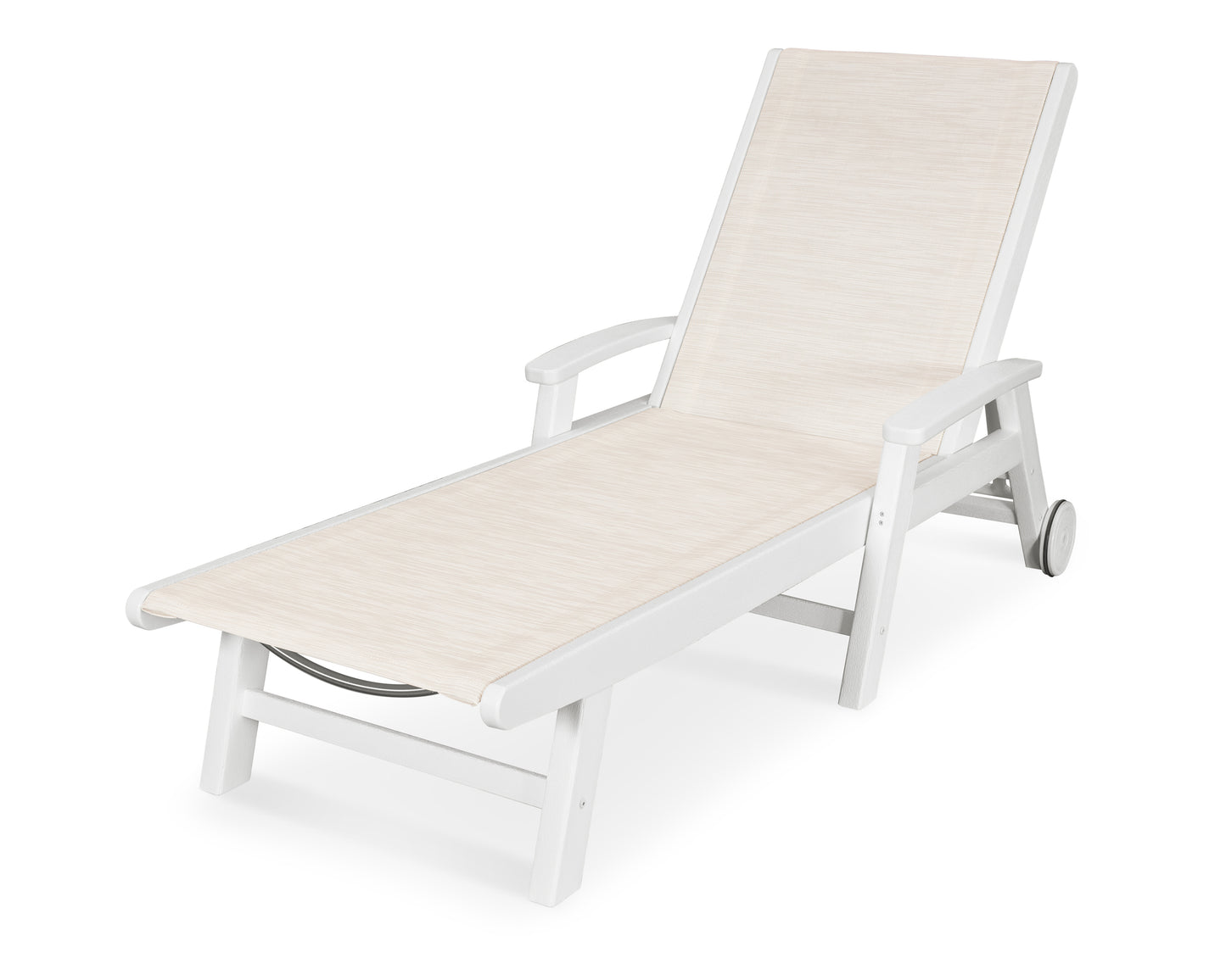 Coastal Chaise with Wheels