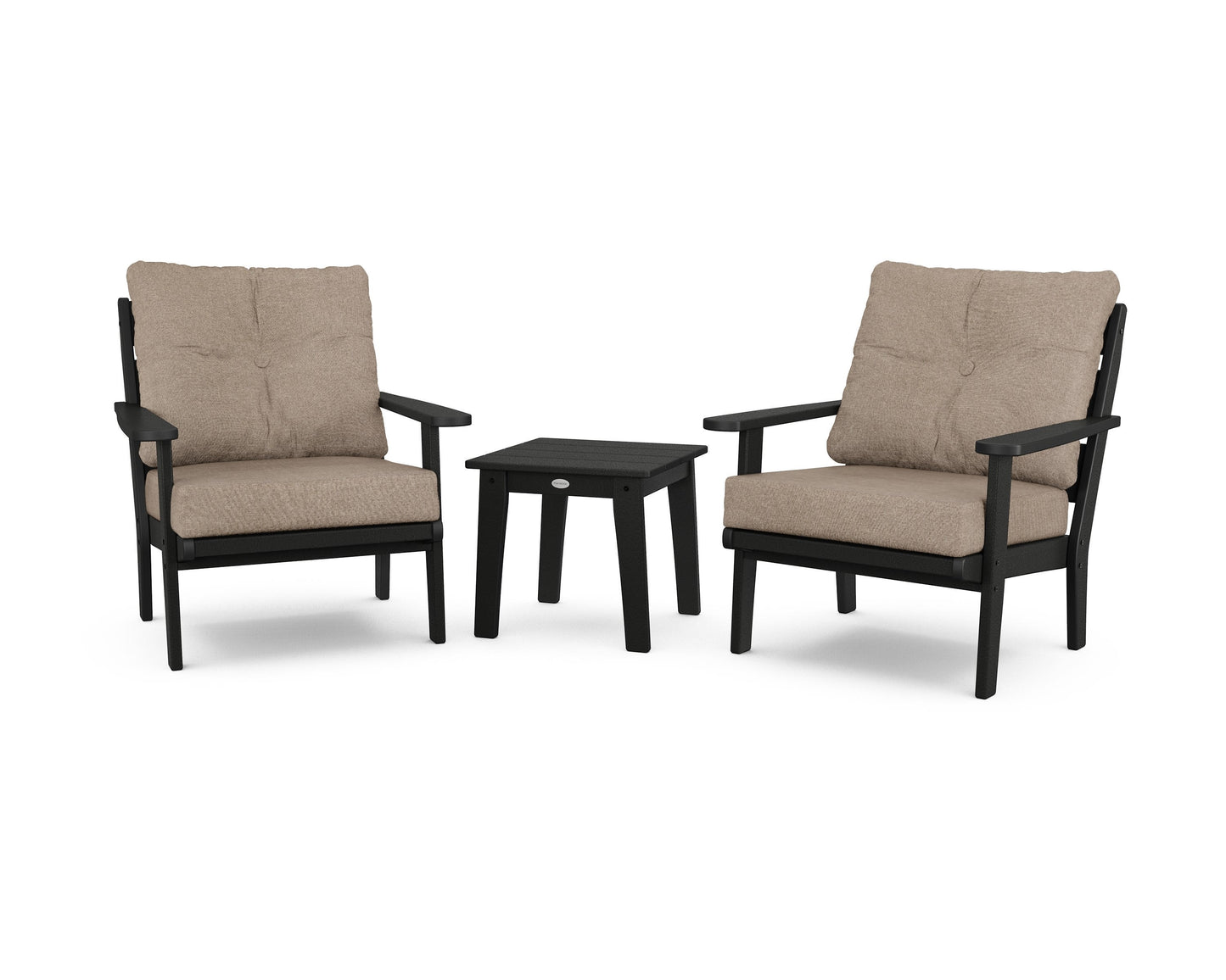 Lakeside 3-Piece Deep Seating Chair Set
