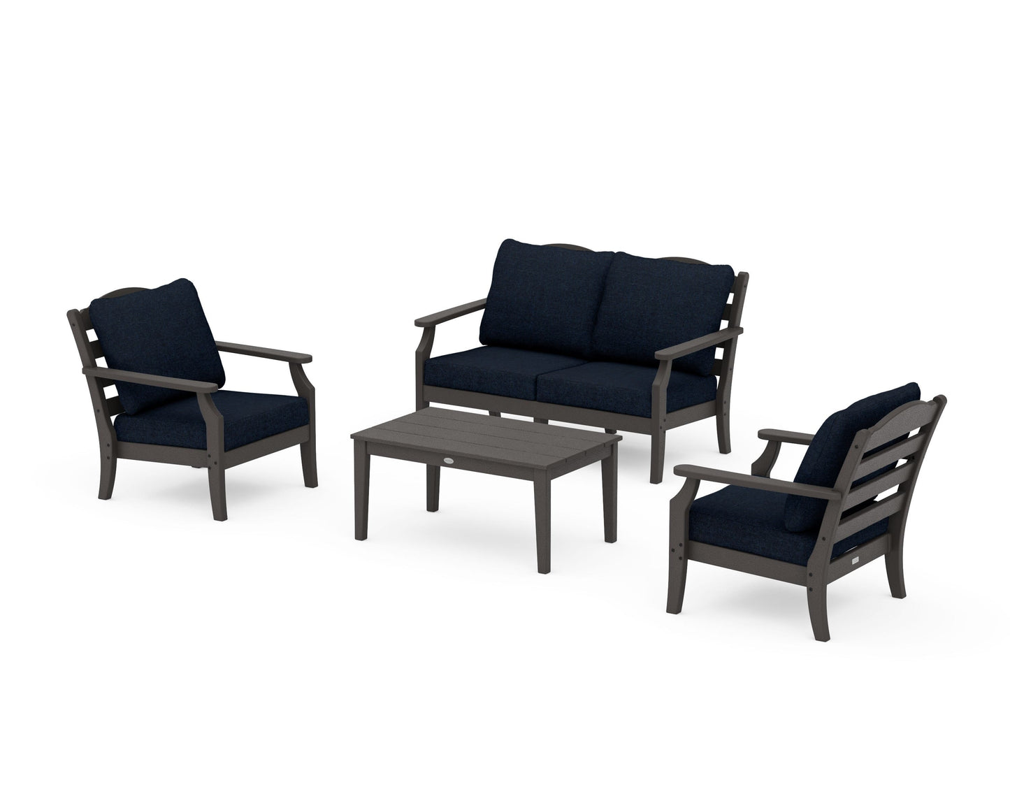 Savannah 4-Piece Deep Seating Set with Loveseat