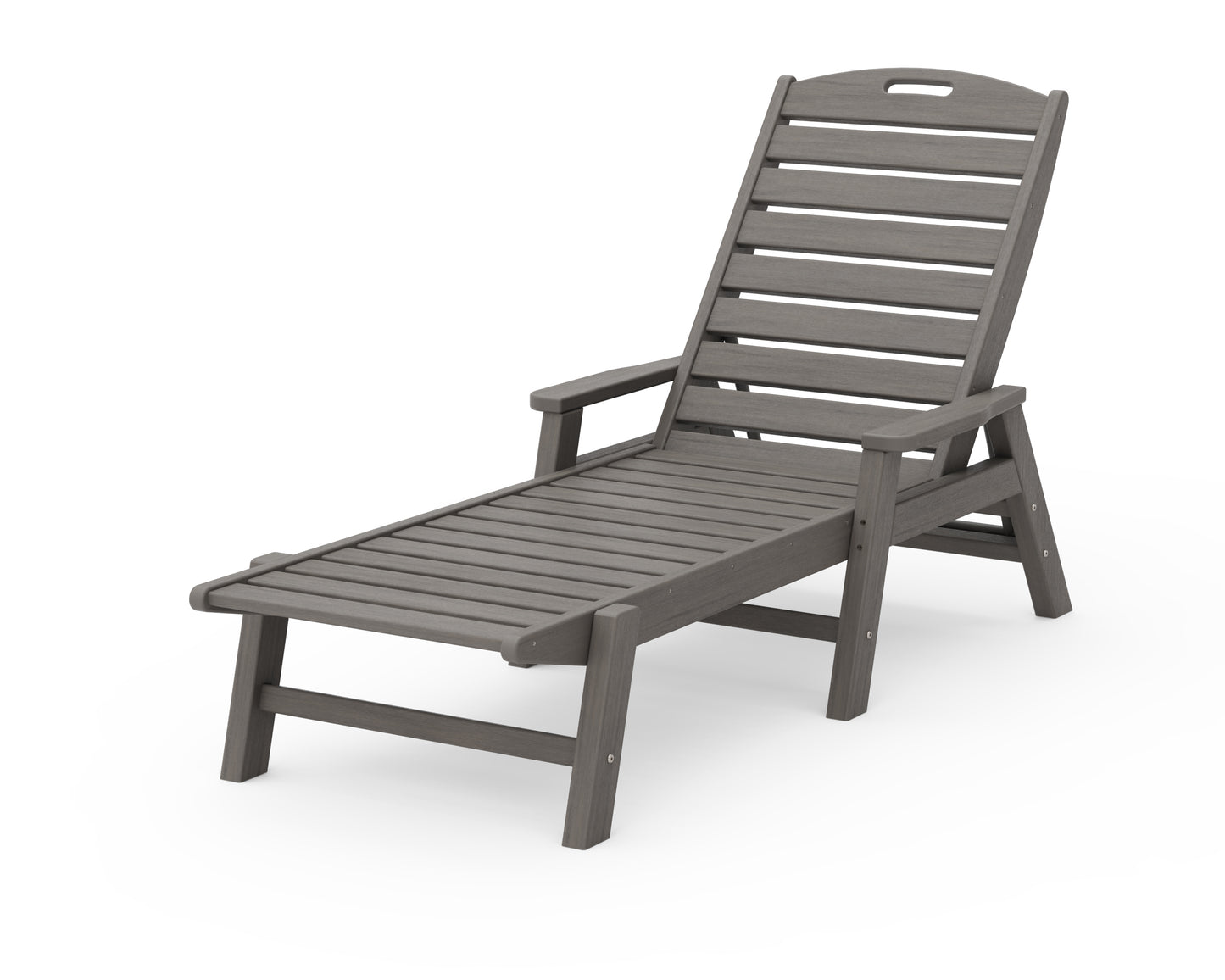Nautical Chaise with Arms