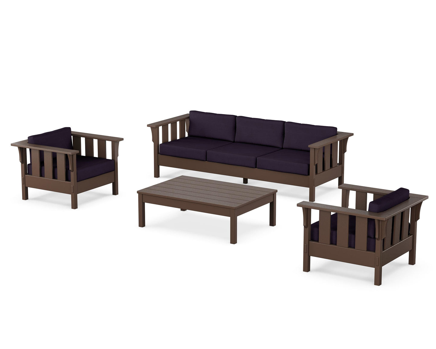 Acadia 4-Piece Deep Seating Set with Sofa
