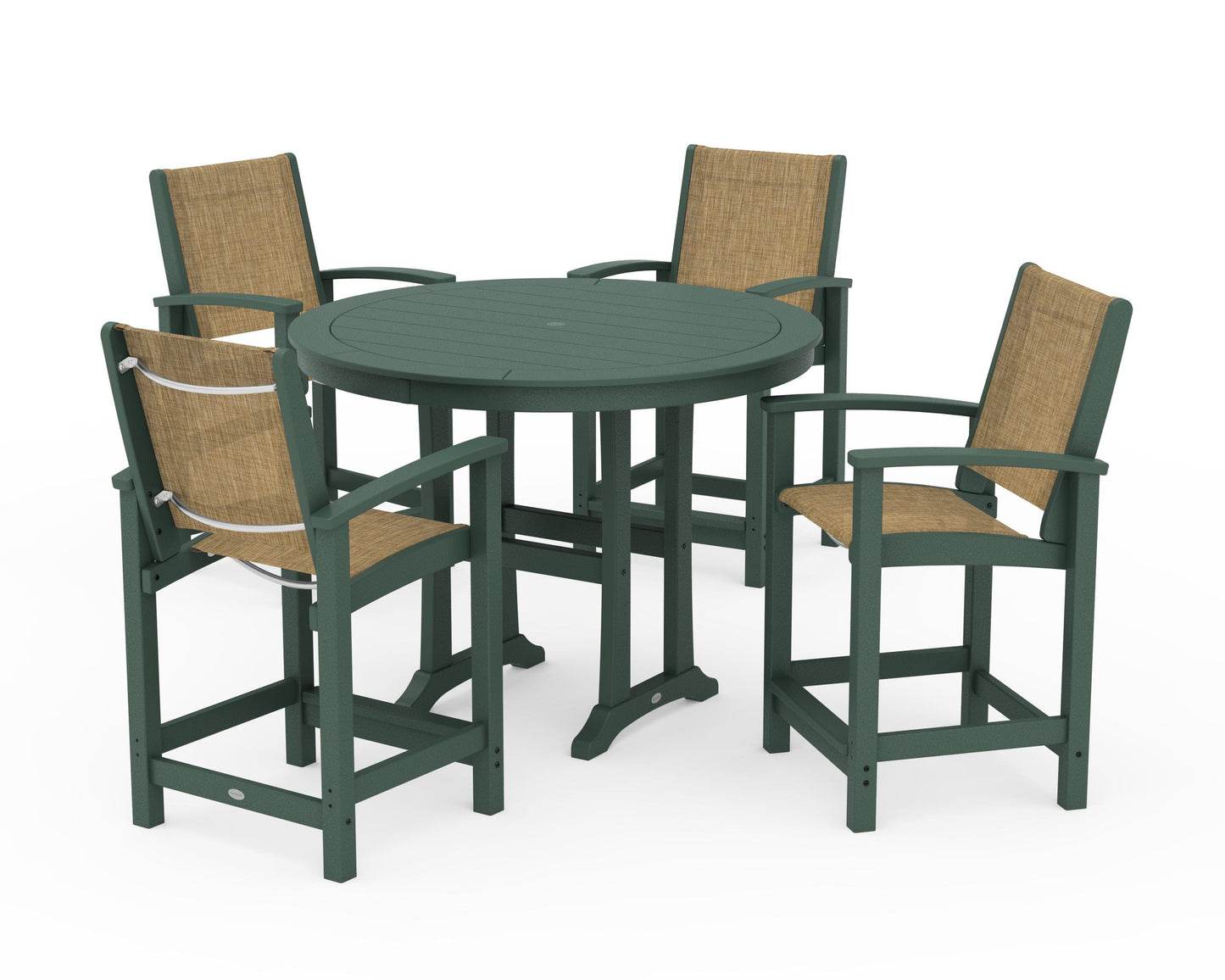 Coastal 5-Piece Counter Set