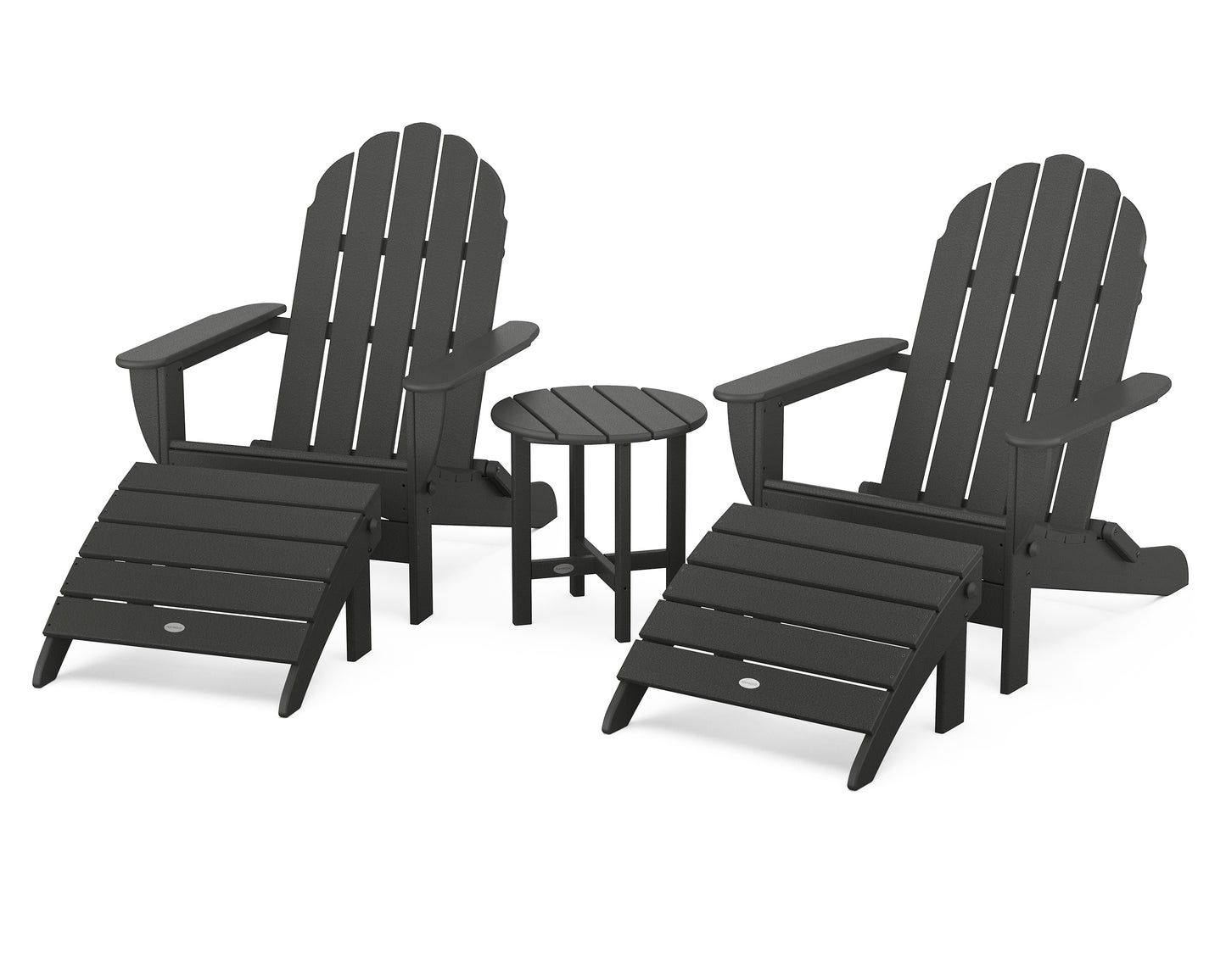 Classic Oversized Adirondack 5-Piece Casual Set