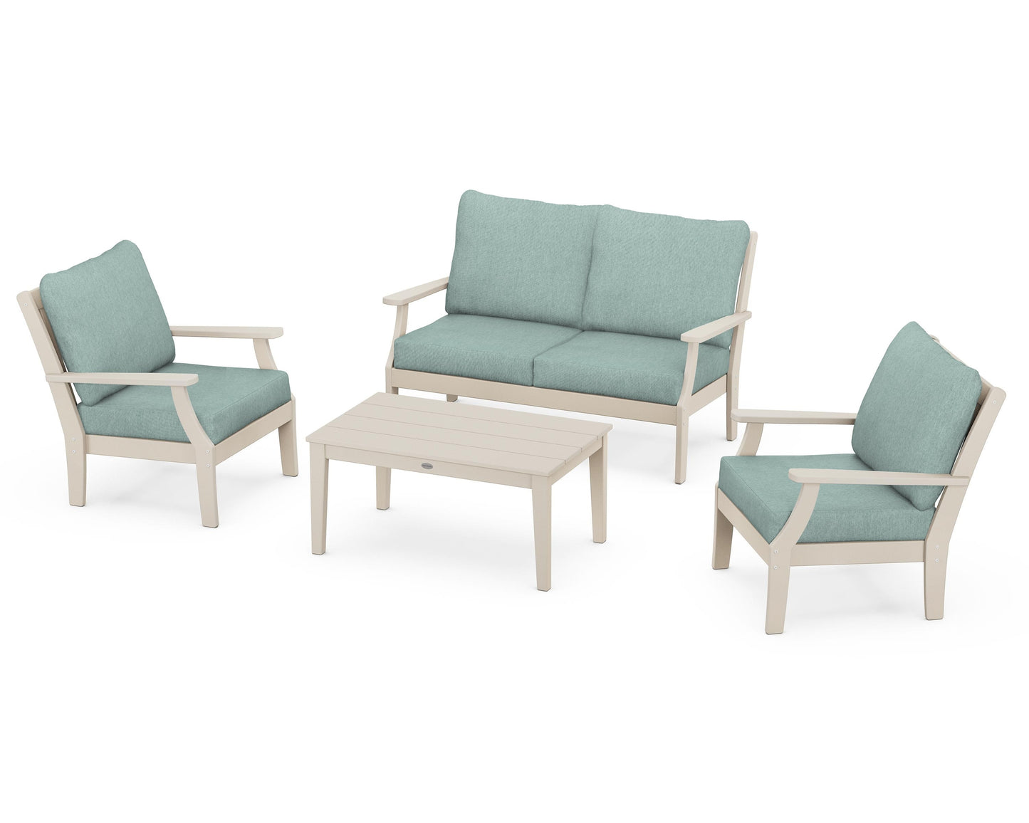 Braxton 4-Piece Deep Seating Chair Set