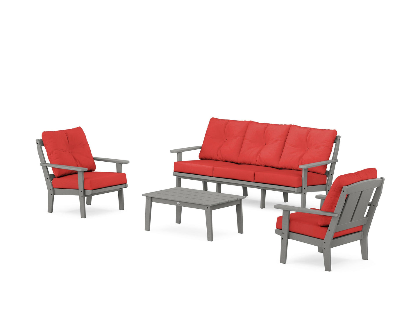 Mission 4-Piece Deep Seating Set with Sofa