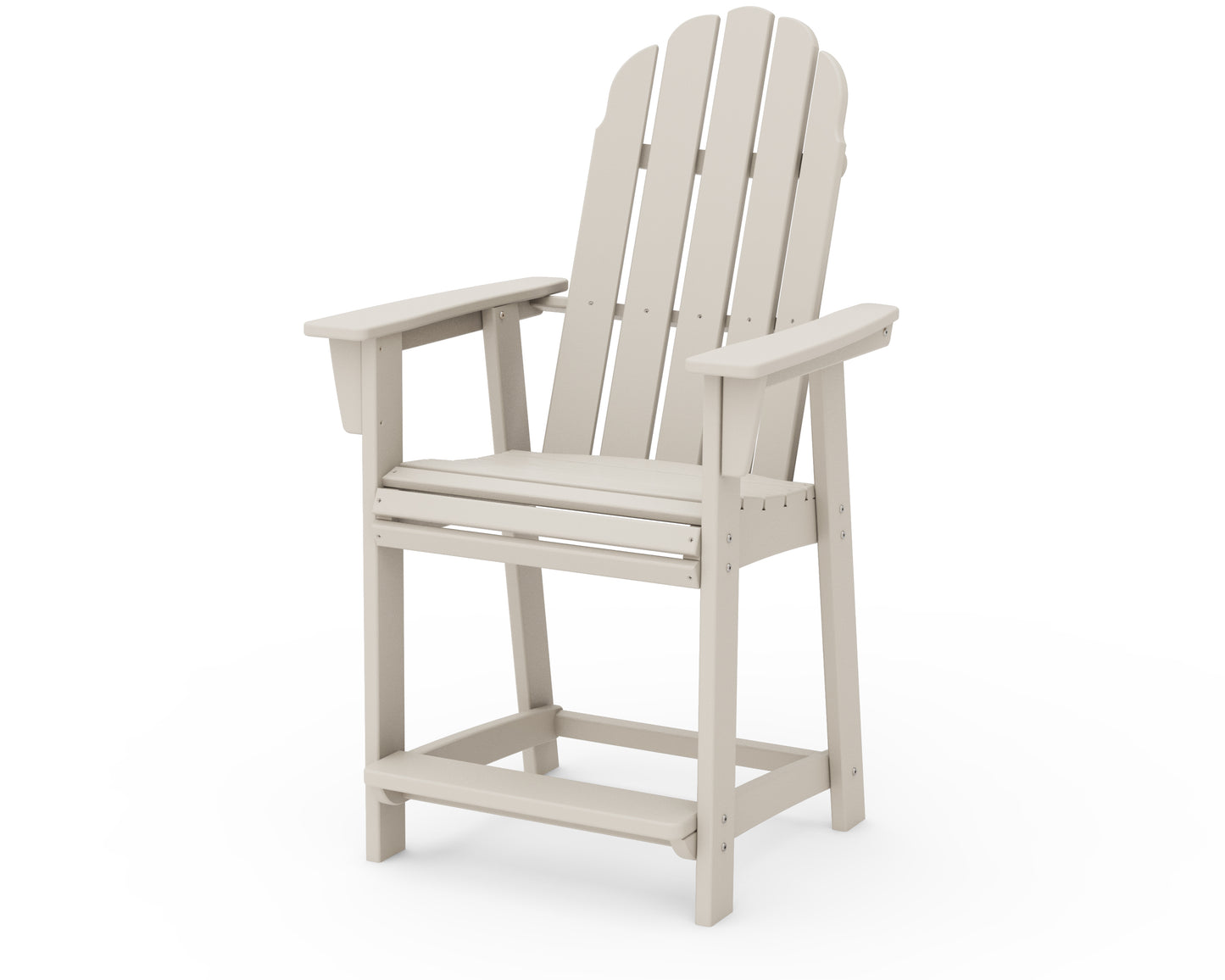 Vineyard Curveback Adirondack Counter Chair