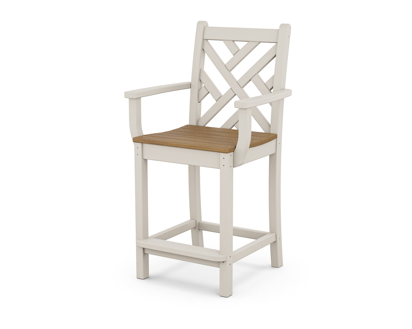 Chippendale Counter Arm Chair