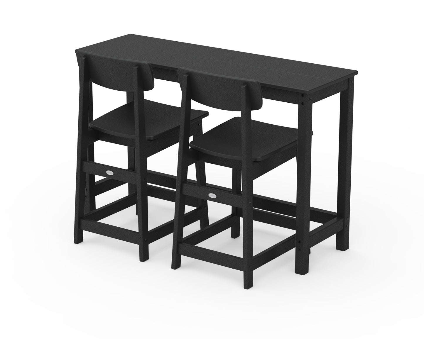 Modern Studio Urban Counter Chair 3-Piece Balcony Set