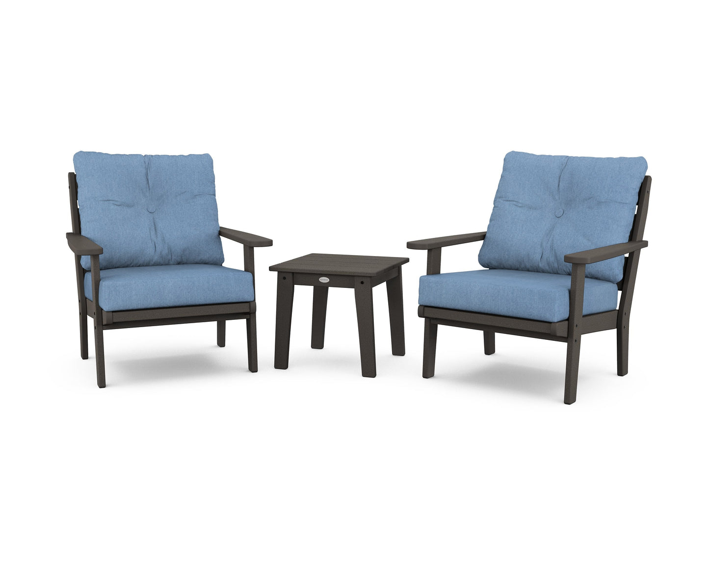 Lakeside 3-Piece Deep Seating Chair Set