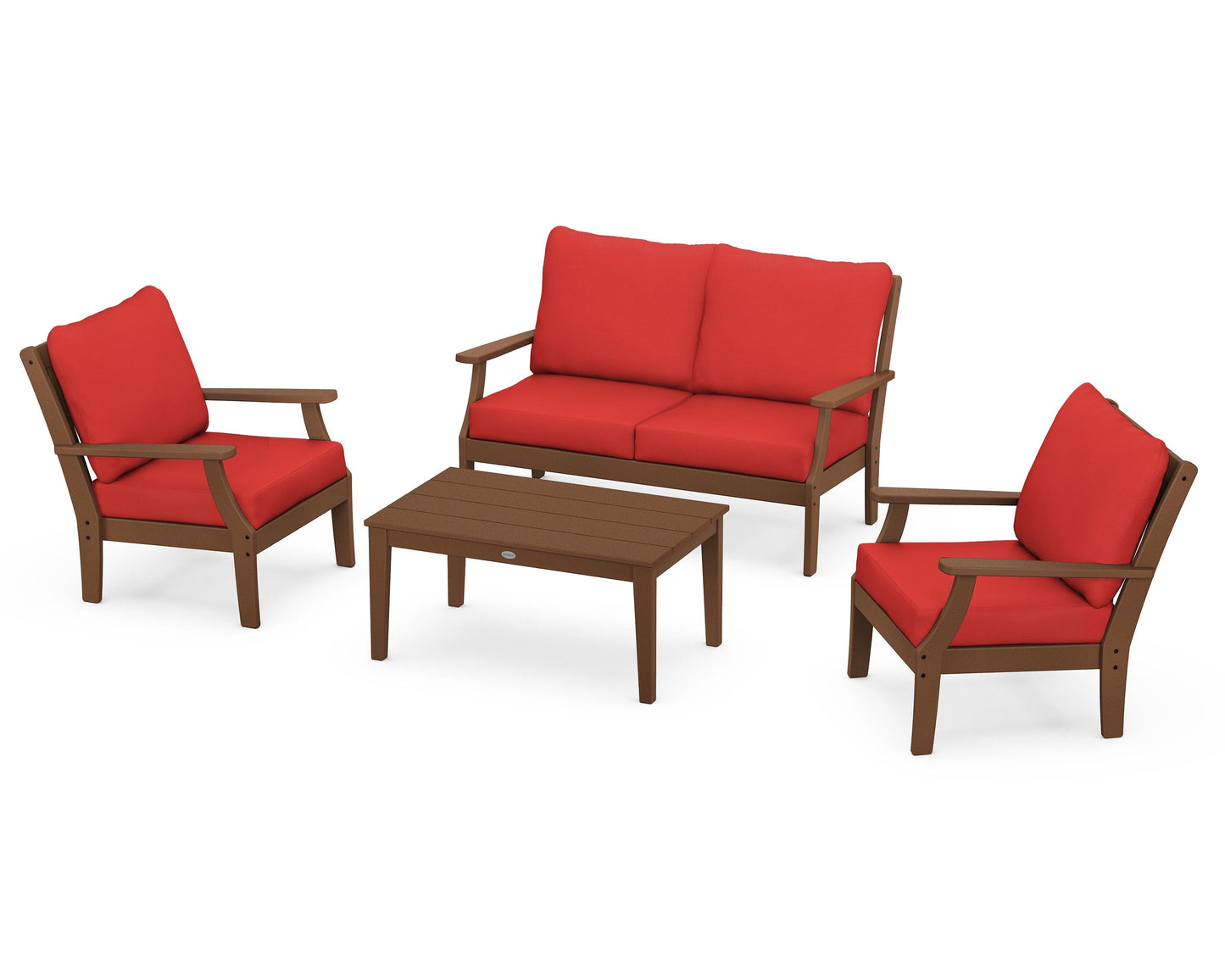 Braxton 4-Piece Deep Seating Chair Set