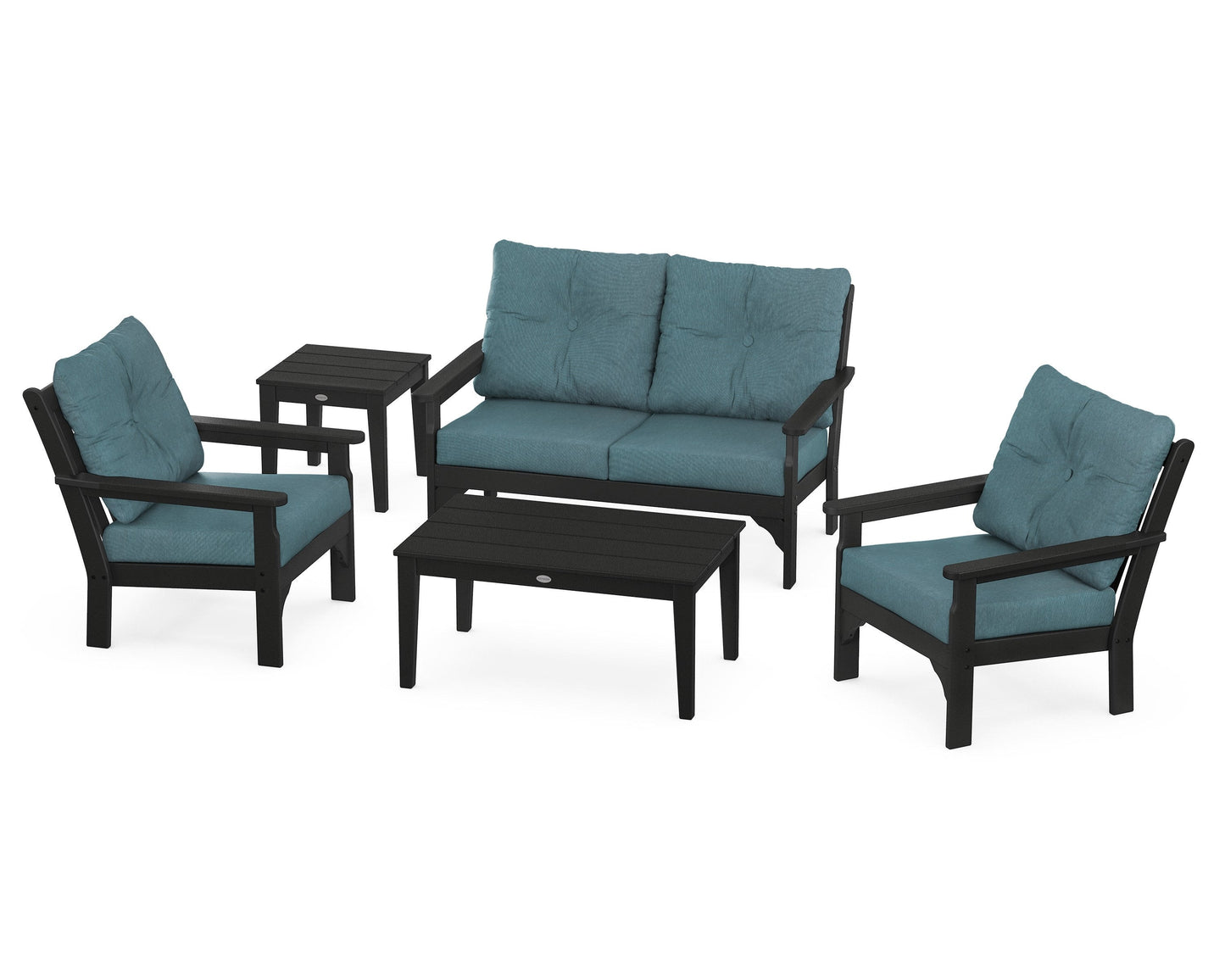 Vineyard 5-Piece Deep Seating Set