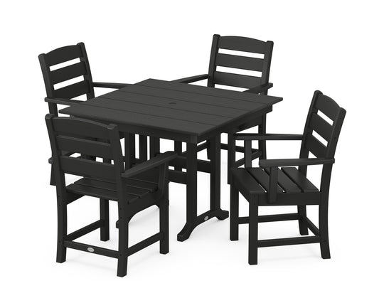 Lakeside 5-Piece Farmhouse Dining Set